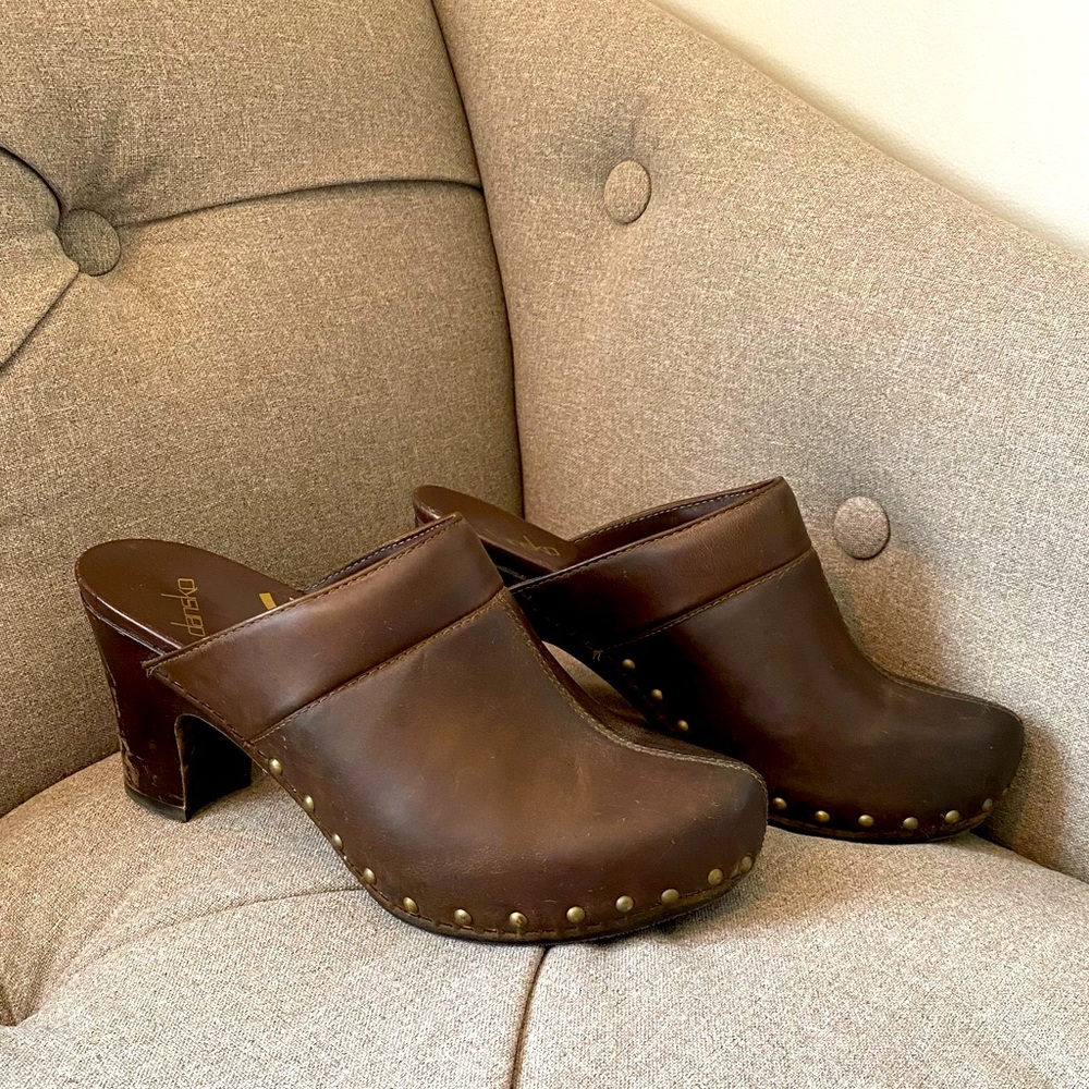 Dansko high heel mules size 39